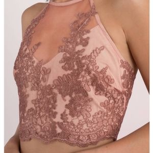 Tobi Halter crop top